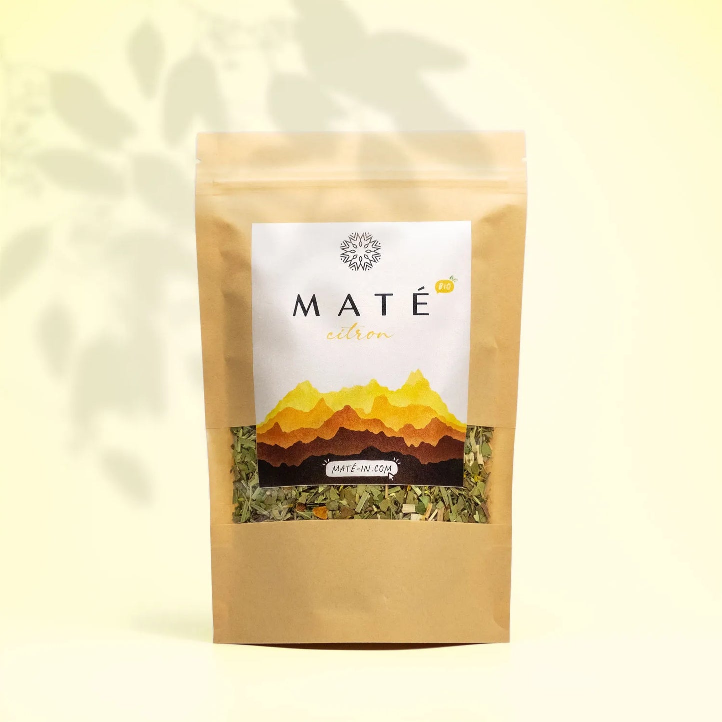 maté bio citron sachet 100g