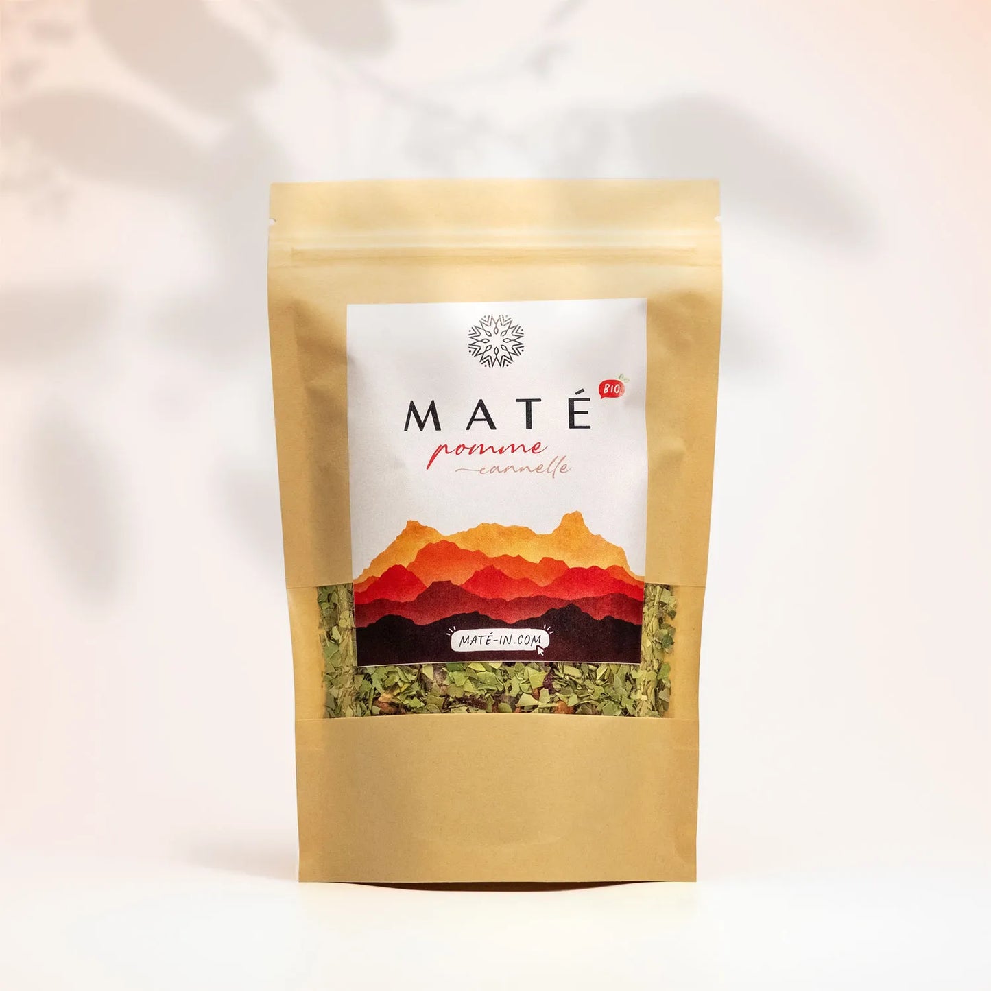 maté bio pomme cannelle sachet 100g