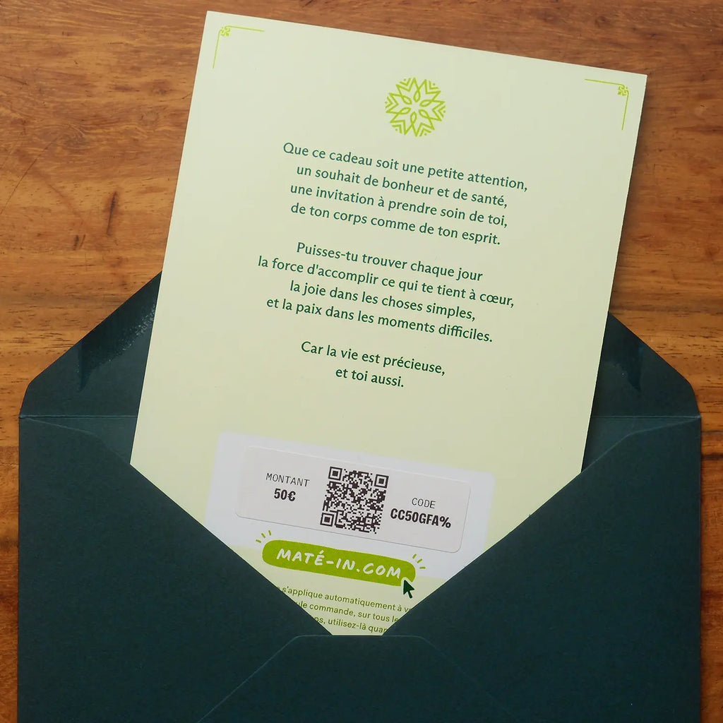 Carte cadeau Matéin