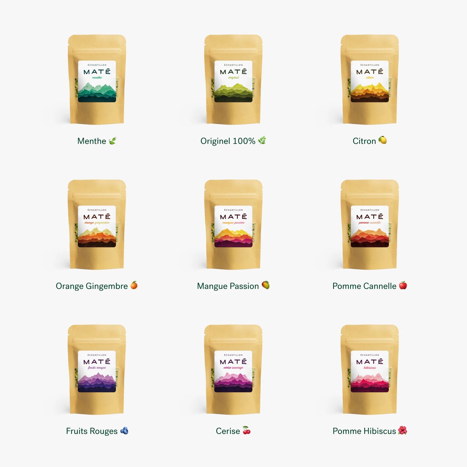 Coffret d'échantillons