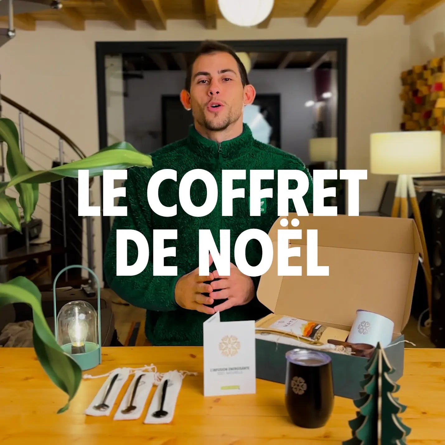 présentation coffret noel yerba maté