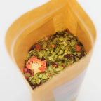 feuilles yerba maté bio fruits rouges